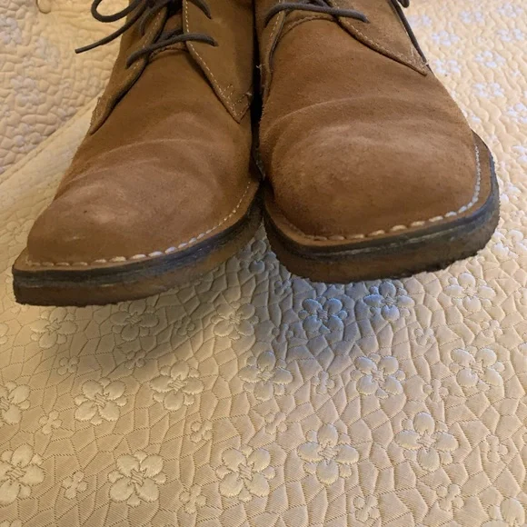 Johnston & Murphy size 10 crepe sole chukka boots - Picture 6 of 10